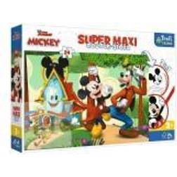 Trefl PUZZLE 24EL SUPER MAXI MICKEY ME. [Levering: 4-5 dage]